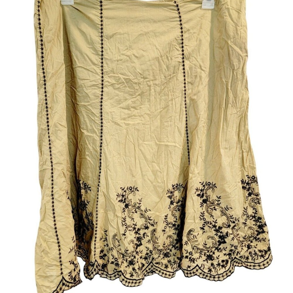 Signature Robbie Bee Brown and Black Skirt 18W